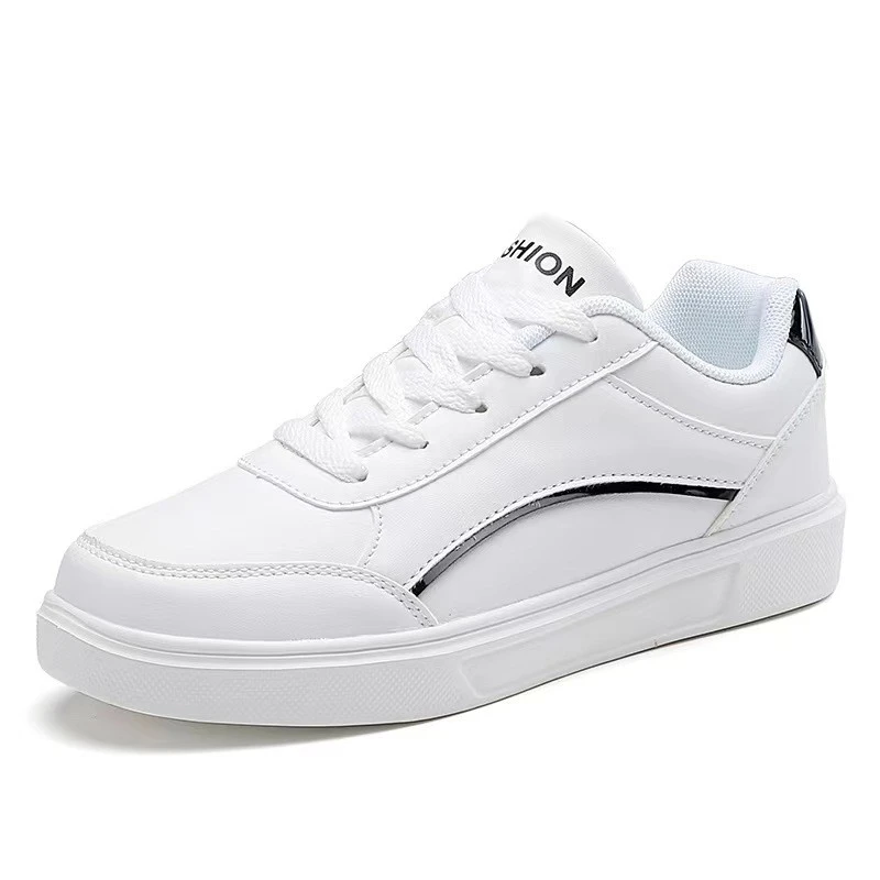 White Skateboard Shoes For Men
