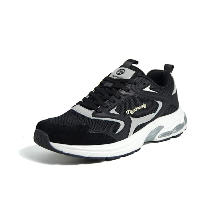Men's Classic White Leather Lace-Up Sneakers OEM factory