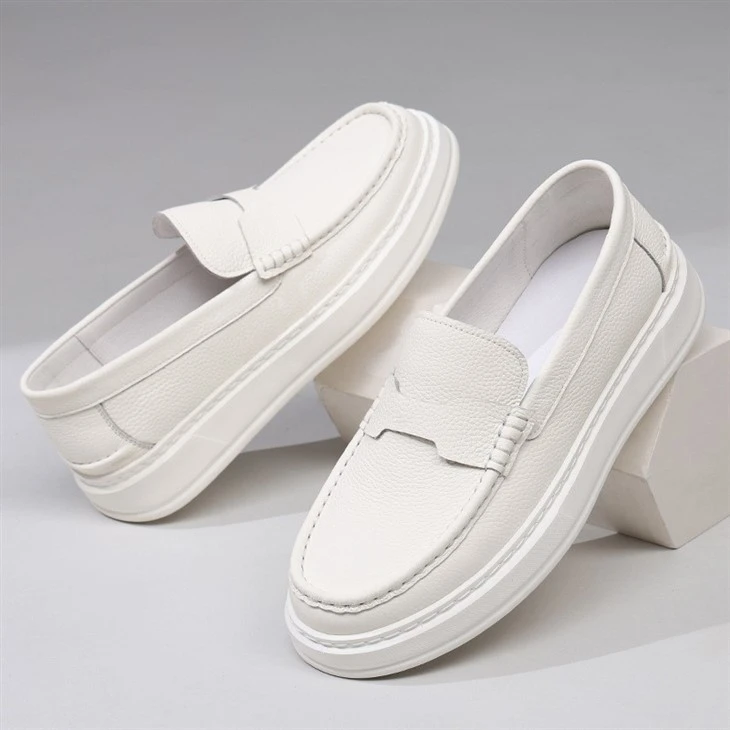 Men's Genuine Leather Slip-on Loafers suppliers
