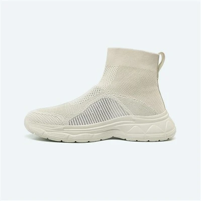 Tendans Knitted High Top mache soulye tenis